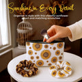 Sunflower Gifts for Women - Unique Gift Basket Set - Birthday Gifts for Women, Best Friend, or Sister - Sunshine Box Care Package, Get Well Soon, Thinking of You, Friendship Basket 18Pcs Large