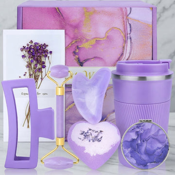 Violet Bloom Celebration Basket